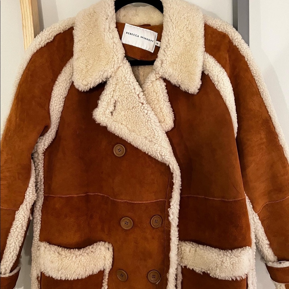 NWT 100% Lamb Shearling Coat from Rebecca Minkoff